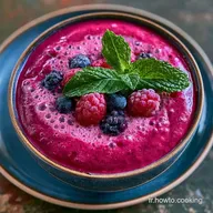 Milkshake Fruits Rouges en 10 Minutes