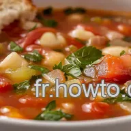 Minestrone Rustique: La Soupe qui Chante l'Italie!