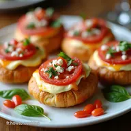Mini Pizzas Croissants Irr&eacute;sistibles LAp&eacute;ro Chic et Facile