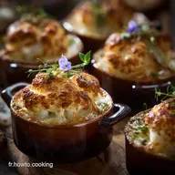 MiniClafoutis L&eacute;gers au ChouFleur : Recette facile et a&eacute;rienne
