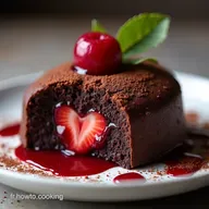 G&acirc;teau au Chocolat et &agrave; la Cerise Le Moelleux Fondant Parfait