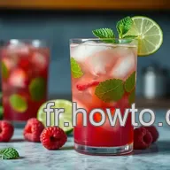 Mojito Framboise: Une &Eacute;vasion Fruit&eacute; et Rafra&icirc;chissante