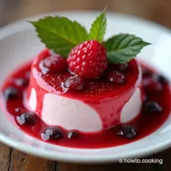 Mousses la framboise Recette Facile et Gourmande
