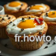 Muffin aux &OElig;ufs Savoureux : Un D&eacute;lice Facile pour Brunch