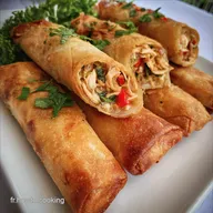 Nems au poulet: Recette Vietnamienne Facile