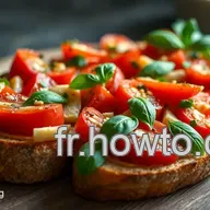 D&eacute;couvrez le Pain &agrave; Bruschetta: Un D&eacute;lice M&eacute;diterran&eacute;en Facile!