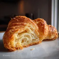 P&acirc;te &agrave; Croissant: M&eacute;thode Classique pour 12 Portions
