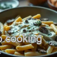 Recette de P&acirc;tes Cr&eacute;meuses aux Champignons : Un D&icirc;ner Confortable