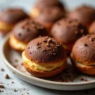 Petits G&acirc;teaux au Chocolat Fourr&eacute;s Le Go&ucirc;t de lAmaretti
