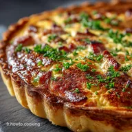 Quiche Lorraine Sans P&acirc;te LAuthenticit&eacute; du Terroir UltraRapide