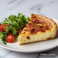 Quiche Lorraine Traditionnelle Pour 8 Portions