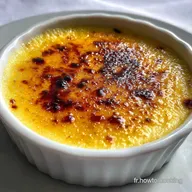Recette Cr&egrave;me Br&ucirc;l&eacute;e Facile : Caramel Croustillant et Cr&egrave;me Soyeuse