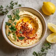 Recette Houmous Libanais Authentique pour 6 Portions
