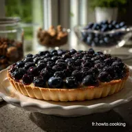 Recette de myrtilles : Cake aux myrtilles et citron