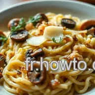 Recette Orzotto Cr&eacute;meux aux Champignons et Parmesan: Un Plat R&eacute;confortant