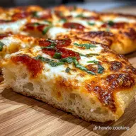 Recette Pizza Maison : Cro&ucirc;te Croustillante et Mozzarella Velout&eacute;e