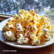 Recette Pop Corn au Sucre en 12 Minutes