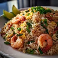 Recette Riz Crevette pour 4 Portions