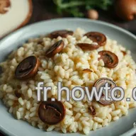 Risotto Champignon Cr&egrave;meux: Mon Secret Simplissime!