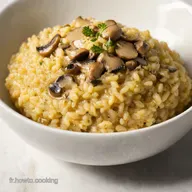 Risotto aux Champignons Ma Recette Cr&eacute;meuse et Facile