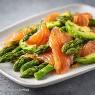 Salade Asperge Saumon Fum&eacute; en 20 Minutes