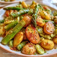 Salade Asperges Laurent Mariotte pour 4