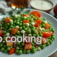 Salade de Pois Chiches Libanaise : Fra&icirc;cheur M&eacute;diterran&eacute;enne &agrave; Domicile