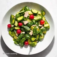 Salade Thon Courgette Cerise Recette Facile Mon Secret d&Eacute;t&eacute;