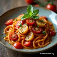 Salade de Lentilles Noires Recette Beluga Tomates C&acirc;pres