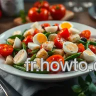 Salade Ni&ccedil;oise Fra&icirc;cheur M&eacute;diterran&eacute;enne : Un D&eacute;lice Proven&ccedil;al