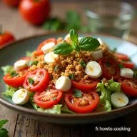 Salade de Tomate Concombre et Feta La Vraie Recette Grecque Facile