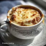 Soupe &agrave; l'Oignon Gratin&eacute;e Recette: Simple et Rapide