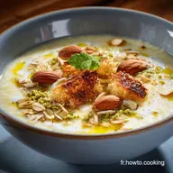 Soupe aux Flocons dAvoine Coupe Faim Velout&eacute; Cr&eacute;meux Repas Minceur
