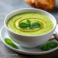 Soupe Froide De Courgettes en 10 Minutes