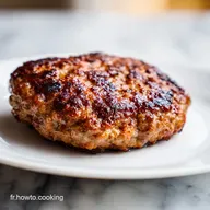 Steak Hach&eacute; Maison pour 4 Servings