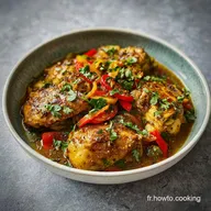 Tajine de Poulet aux &Eacute;pices en 55 Minutes pour 4 Personnes
