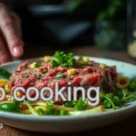 D&eacute;couvrez mon Tartare de B&oelig;uf Classique : Un D&eacute;lice &agrave; Partager