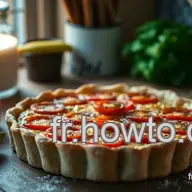 La D&eacute;licieuse Tarte aux Courgettes Tomates : Recette Facile et Fra&icirc;che