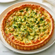 Tarte Courgette Originale : Fond Croustillant