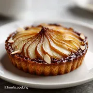 Tarte Poires Chocolat pour 8 Servings