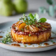 Tarte Tatin L&eacute;g&egrave;re aux Pommes : Caramel Pommes Fondantes