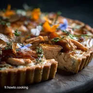Tarte L&eacute;g&egrave;re Thon Moutarde Recette Facile Rapide et Minceur