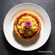 Tarte Tourbillonnante de Pques Un Roses aux Pommes Faciles
