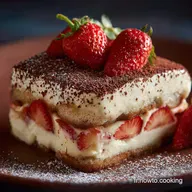 Tiramisu L&eacute;ger aux Fraises La Recette A&eacute;rienne et Rafra&icirc;chissante