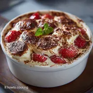 Tiramisu L&eacute;ger aux Fraises Sans &OElig;ufs La Recette Printani&egrave;re Inratable