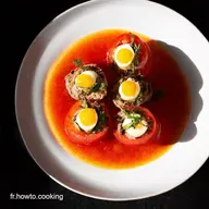 Tomates Farcies Thon Frais Fa&ccedil;on Ni&ccedil;oise Soleil dans lAssiette