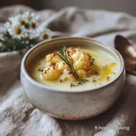 Soupe au Chou Fleur: Velout&eacute; Soyeux pour 5 Portions