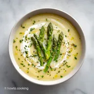 Velout&eacute; d'Asperges Blanches Soyeux