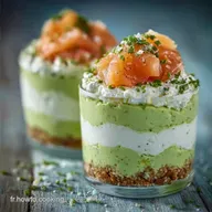 Verrine Saumon Avocat en 15 Minutes