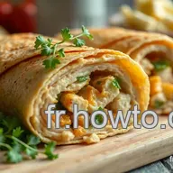 Wrap Poulet Croustillant: Ma Recette Facile & Gourmande!